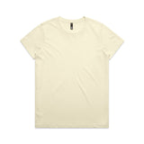 AS Colour Wo's Maple Tee | 4001 | AS Colour 4001 BUTTER XS