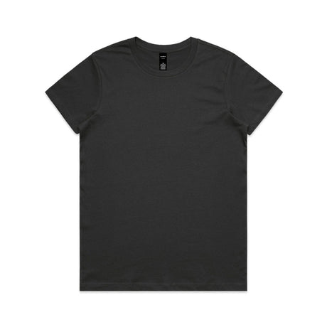 AS Colour Wo's Maple Tee | 4001 | AS Colour 4001 COAL XS
