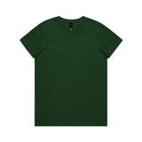 AS Colour Wo's Maple Tee | 4001 | AS Colour 4001 FOREST GREEN XS