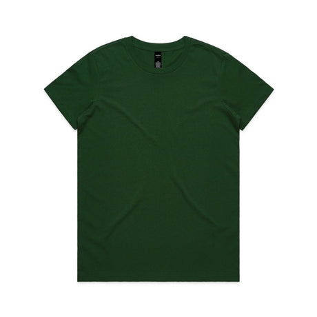 AS Colour Wo's Maple Tee | 4001 | AS Colour 4001 FOREST GREEN XS