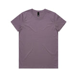 AS Colour Wo's Maple Tee | 4001 | AS Colour 4001 MAUVE XS