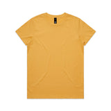 AS Colour Wo's Maple Tee | 4001 | AS Colour 4001 MUSTARD XS