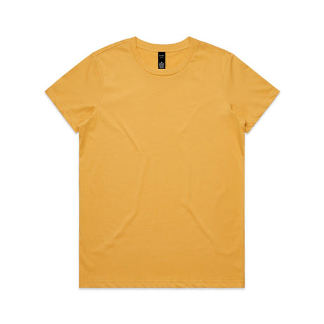 AS Colour Wo's Maple Tee | 4001 | AS Colour 4001 MUSTARD XS