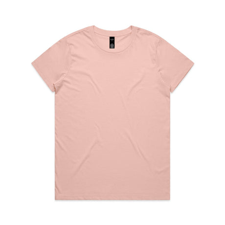 AS Colour Wo's Maple Tee | 4001 | AS Colour 4001 PALE PINK XS
