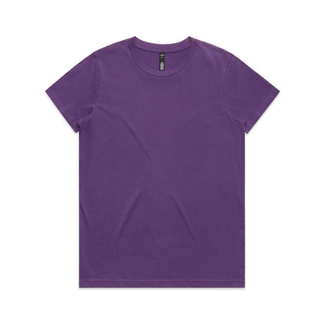 AS Colour Wo's Maple Tee | 4001 | AS Colour 4001 PURPLE XS