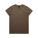AS Colour Wo's Maple Tee | 4001 | AS Colour 4001 WALNUT XS