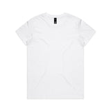 AS Colour Wo's Maple Tee | 4001 | AS Colour 4001 WHITE XS