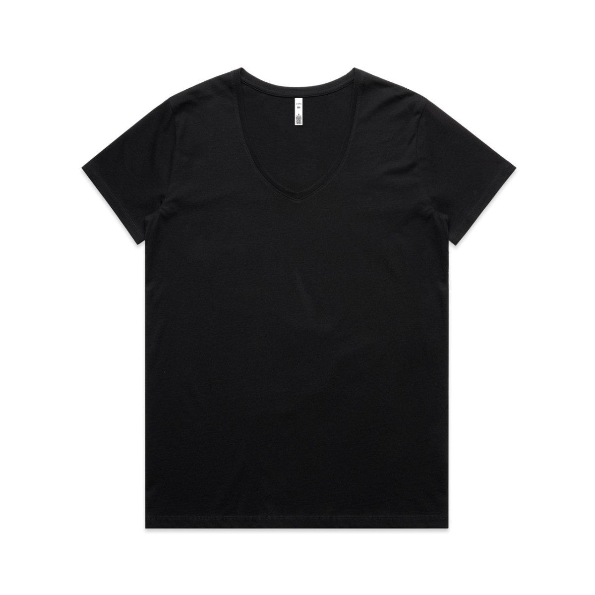 AS Colour Wo's Maple V Neck Tee | 4023 | AS Colour 4023 BLACK XS