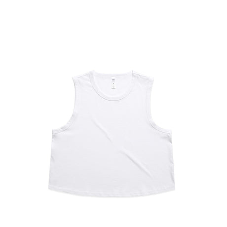 AS Colour Wo's Martina Crop Tank | 4091 | AS Colour 4091 WHITE XS