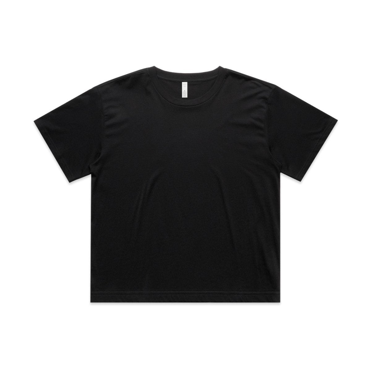 AS Colour Wo's Martina Crop Tee | 4093 | AS Colour 4093 BLACK XS