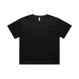 AS Colour Wo's Martina Crop Tee | 4093 | AS Colour 4093 BLACK XS