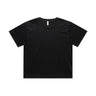AS Colour Wo's Martina Crop Tee | 4093 | AS Colour 4093 BLACK XS