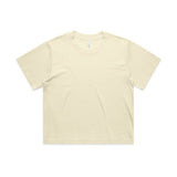 AS Colour Wo's Martina Crop Tee | 4093 | AS Colour 4093 BUTTER XS