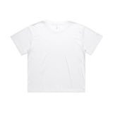 AS Colour Wo's Martina Crop Tee | 4093 | AS Colour 4093 WHITE XS