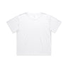 AS Colour Wo's Martina Crop Tee | 4093 | AS Colour 4093 WHITE XS