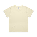 AS Colour Wo's Martina Tee | 4006 | AS Colour 4006 BUTTER XS