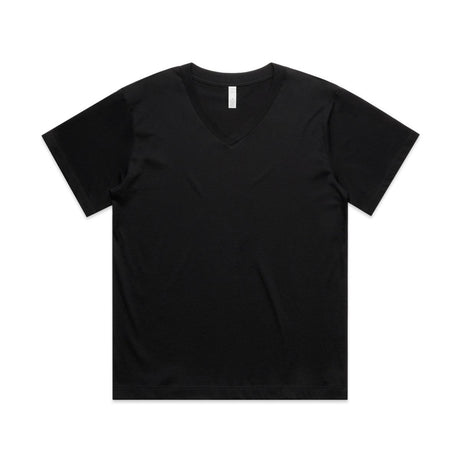AS Colour Wo's Martina V Neck Tee | 4095 | AS Colour 4095 BLACK XS
