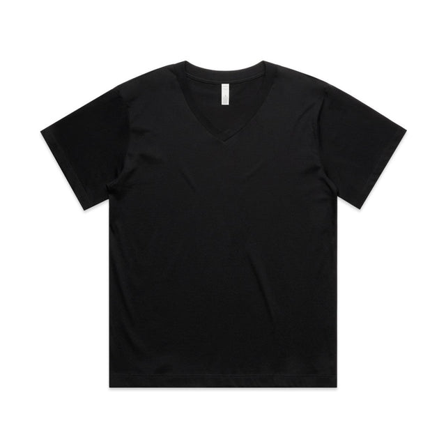 AS Colour Wo's Martina V Neck Tee | 4095 | AS Colour 4095 BLACK XS