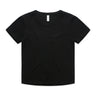 AS Colour Wo's Organic Rib Baby Tee | 4074 | AS Colour 4074 BLACK XS