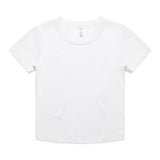AS Colour Wo's Organic Rib Baby Tee | 4074 | AS Colour 4074 WHITE XS