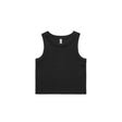 AS Colour Wo's Organic Rib Crop Tank | 4064G | AS Colour 4064G BLACK XS