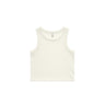 AS Colour Wo's Organic Rib Crop Tank | 4064G | AS Colour 4064G ECRU XS