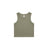 AS Colour Wo's Organic Rib Crop Tank | 4064G | AS Colour 4064G EUCALYPTUS XS