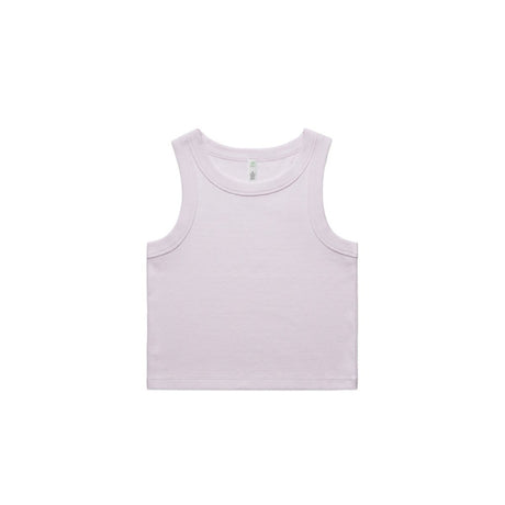 AS Colour Wo's Organic Rib Crop Tank | 4064G | AS Colour 4064G ORCHID XS