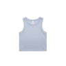 AS Colour Wo's Organic Rib Crop Tank | 4064G | AS Colour 4064G POWDER XS