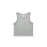 AS Colour Wo's Organic Rib Crop Tank | 4064G | AS Colour 4064G STORM XS