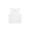 AS Colour Wo's Organic Rib Crop Tank | 4064G | AS Colour 4064G WHITE XS