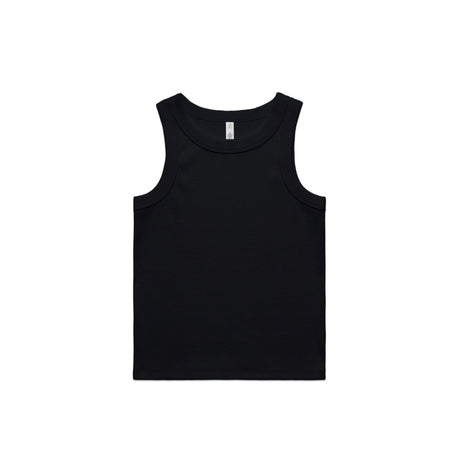 AS Colour Wo's Organic Rib Tank | 4063G | AS Colour 4063G BLACK XS