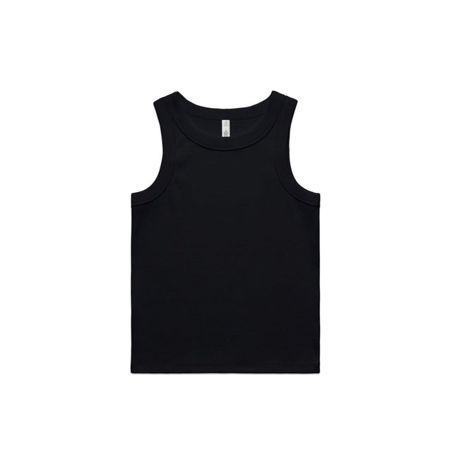 AS Colour Wo's Organic Rib Tank | 4063G | AS Colour 4063G BLACK XS