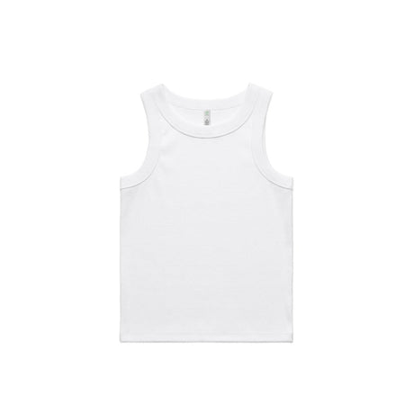 AS Colour Wo's Organic Rib Tank | 4063G | AS Colour 4063G WHITE XS