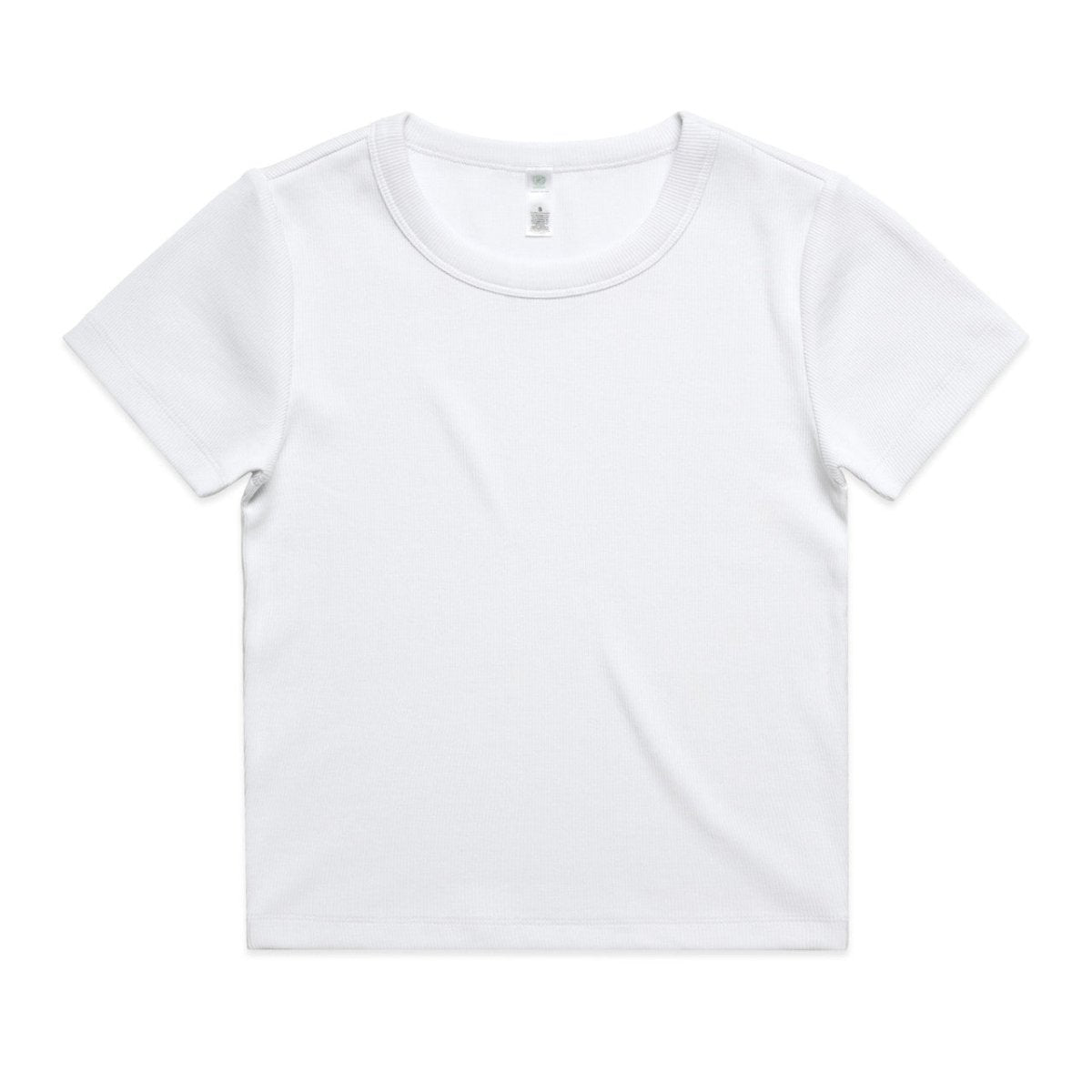 AS Colour Wo's Organic Rib Tee | 4092G | AS Colour 4092G WHITE XS