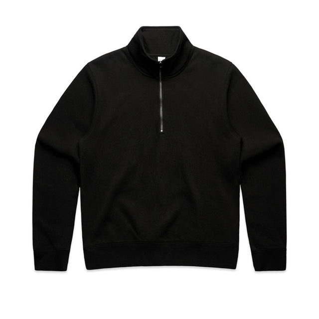 AS Colour Wo's Stencil Half Zip Crew | 4125 | AS Colour 4125 BLACK XS