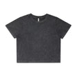 AS Colour Wo's Stone Wash Heavy Crop | 4086 | AS Colour 4086 BLACK STONE XS