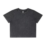 AS Colour Wo's Stone Wash Heavy Crop | 4086 | AS Colour 4086 BLACK STONE XS