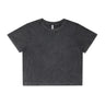 AS Colour Wo's Stone Wash Heavy Crop | 4086 | AS Colour 4086 BLACK STONE XS