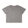 AS Colour Wo's Stone Wash Heavy Crop | 4086 | AS Colour 4086 GREY STONE XS
