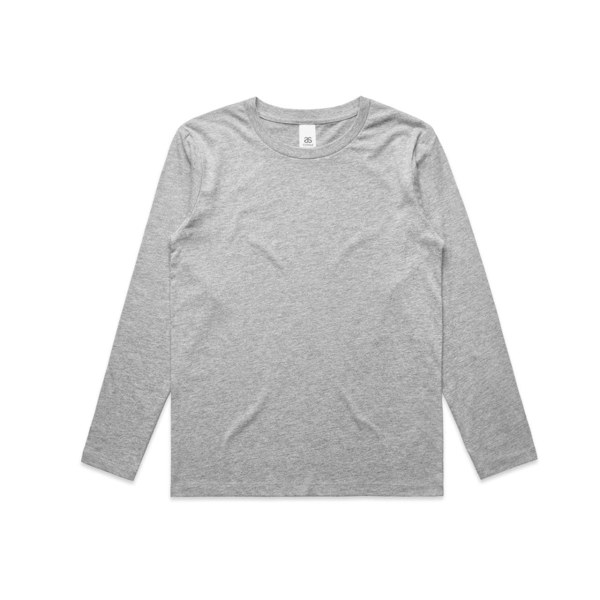 AS Colour Youth Staple L/S Tee | 3008 | AS Colour 3008 ATHLETIC HEATHER 8