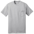 Joe's USA Pocket Tee Shirt- 50/50 Poly Cotton-Ash Joe's USA Ash S