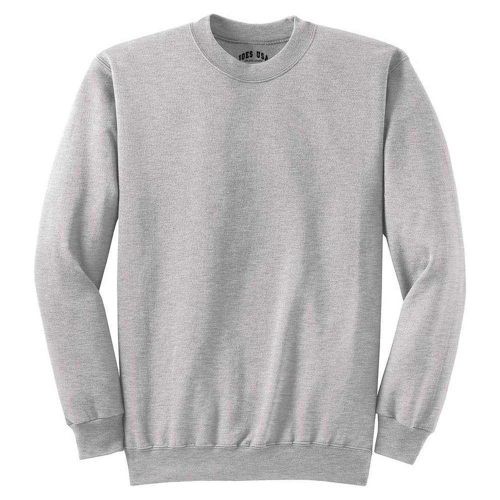 Joe's USA Men's TALL Crewneck Sweatshirts Sweatshirts/Fleece Joe's USA Large Tall Ash