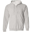 Wholesale Mens Heavy Blend Full-Zip Hooded Sweatshirt-AshGrey Sweatshirts/Fleece Joe's USA Ash Grey S