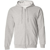 Wholesale Mens Heavy Blend Full-Zip Hooded Sweatshirt-AshGrey Sweatshirts/Fleece Joe's USA Ash Grey S