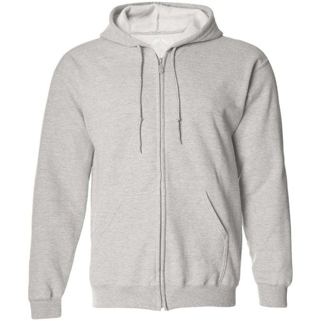 Wholesale Mens Heavy Blend Full-Zip Hooded Sweatshirt-AshGrey Sweatshirts/Fleece Joe's USA Ash Grey S
