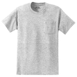 Joe's USA Tall Essential T-Shirt with Pocket T-Shirts Joe's USA Large Tall Ash