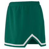 ASI Girls Energy Skirt - ASI 9126 DARK GREEN/WHITE XXS