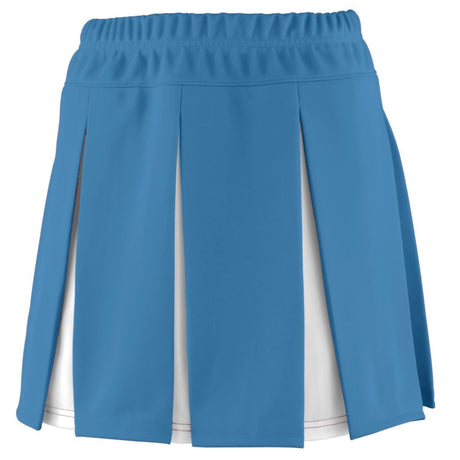 ASI Girls Liberty Skirt - ASI 9116 COLUMBIA BLUE/WHITE XXS