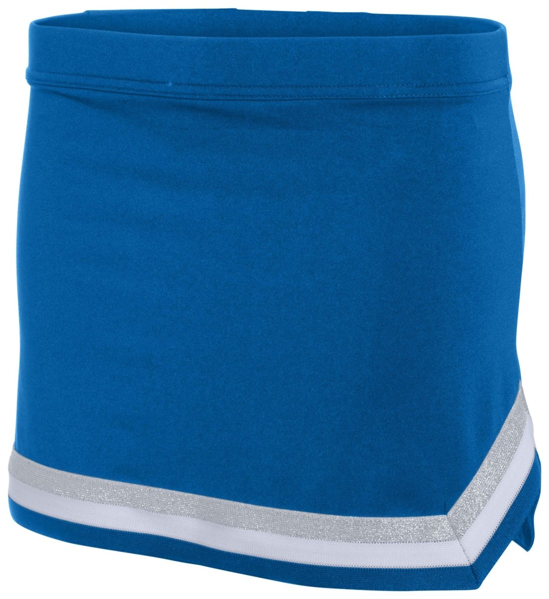 ASI Girls Pike Skirt - ASI 9146 ROYAL/WHITE/METALLIC SILVER S